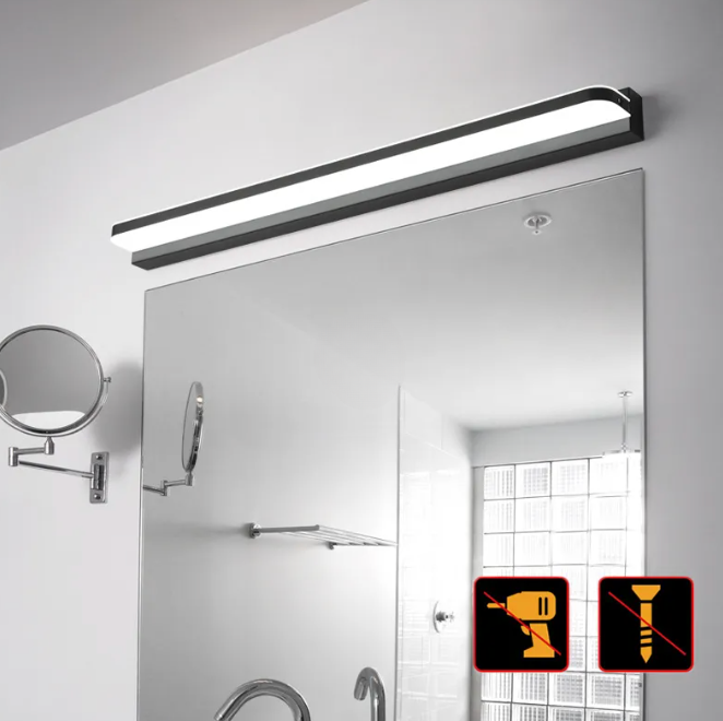 Moderne LED-badkamerlamp, eenvoudig ontwerp
