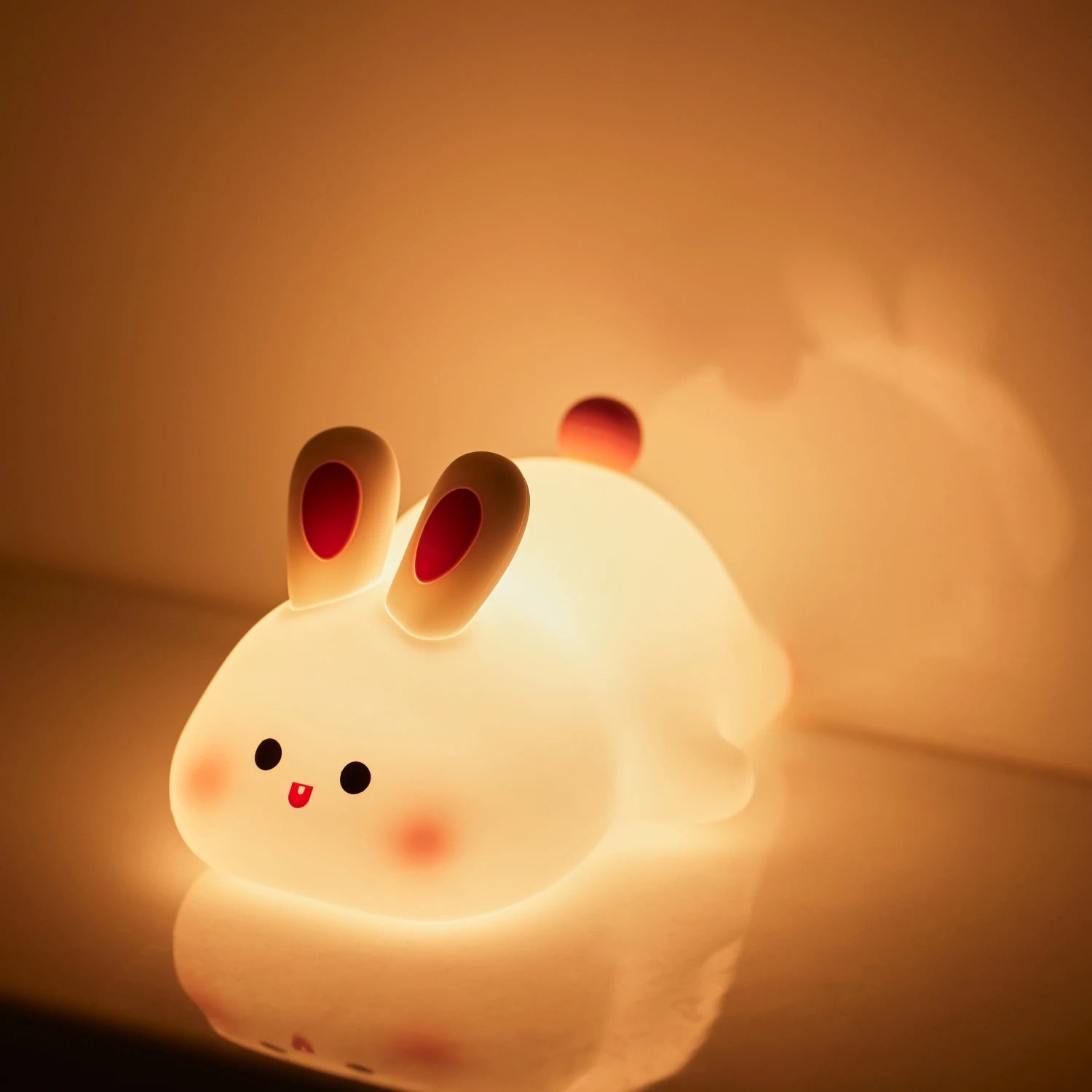 Origineel bedlampje - Siliconen konijn