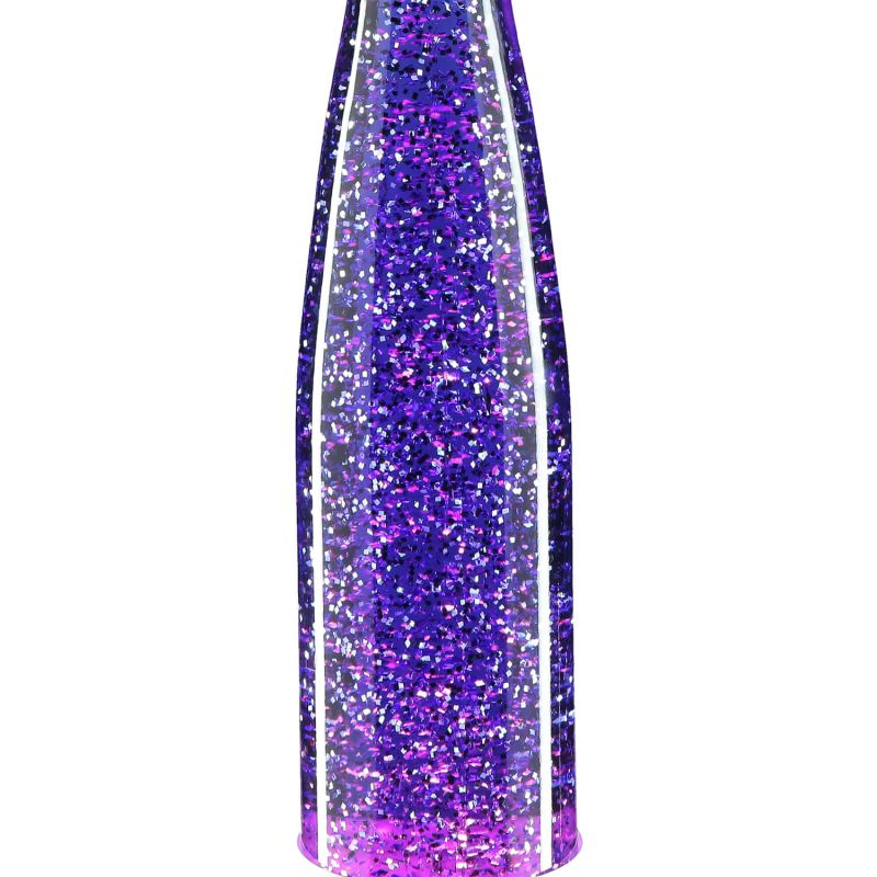 Gigantische paarse lavalamp - zandloper